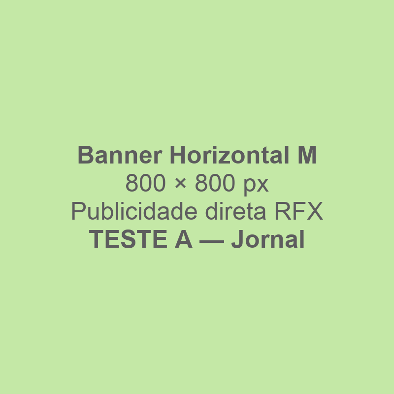 Publicidade de teste A — footer