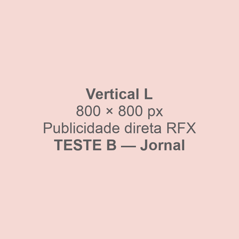 Publicidade de teste B — homepage_vertical_secondary