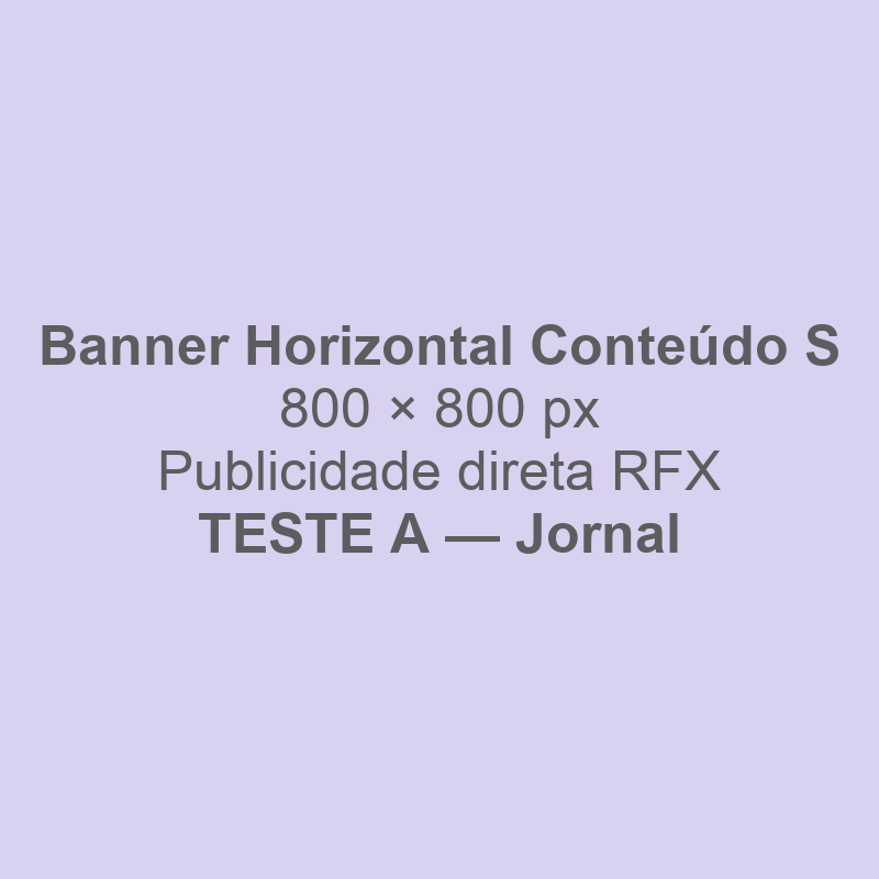 Publicidade de teste A — in_article