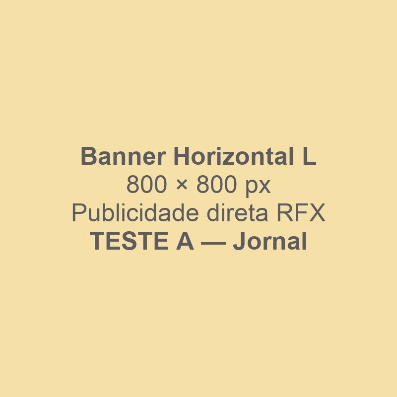 Publicidade de teste A — top